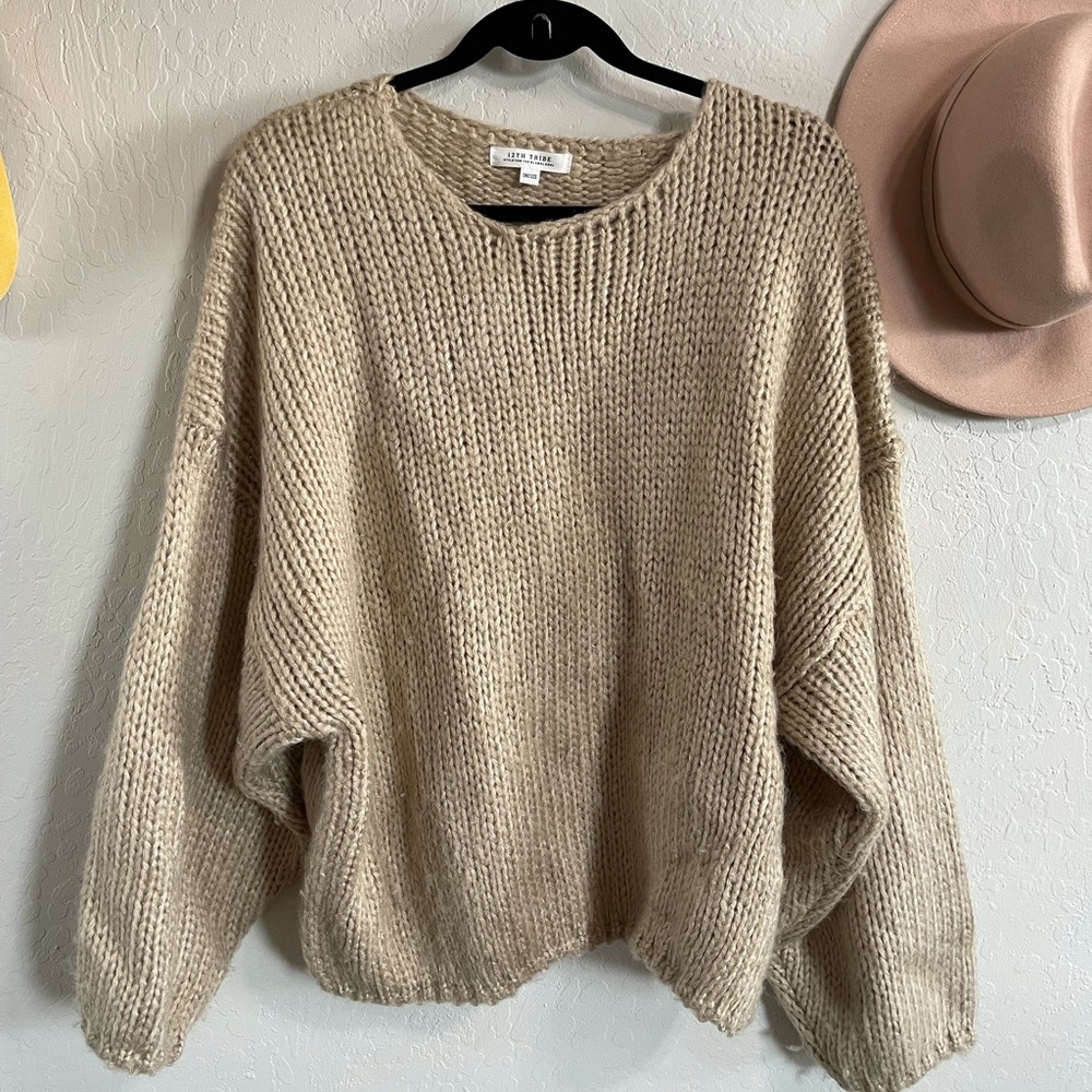 12th Tribe Oversized Sweater